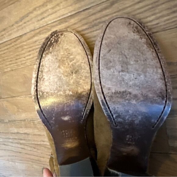 Frye Meghan Shootie Bootie Chestnut 7B - Picture 7 of 10